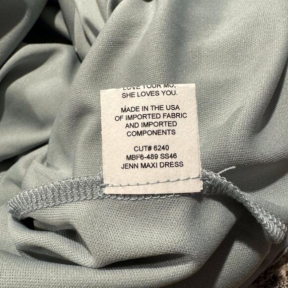 NWT Show Me Your Mumu Dress Jenn Maxi Minimalist Boho Prom Fitted Bodice XXS - Picture 5 of 6